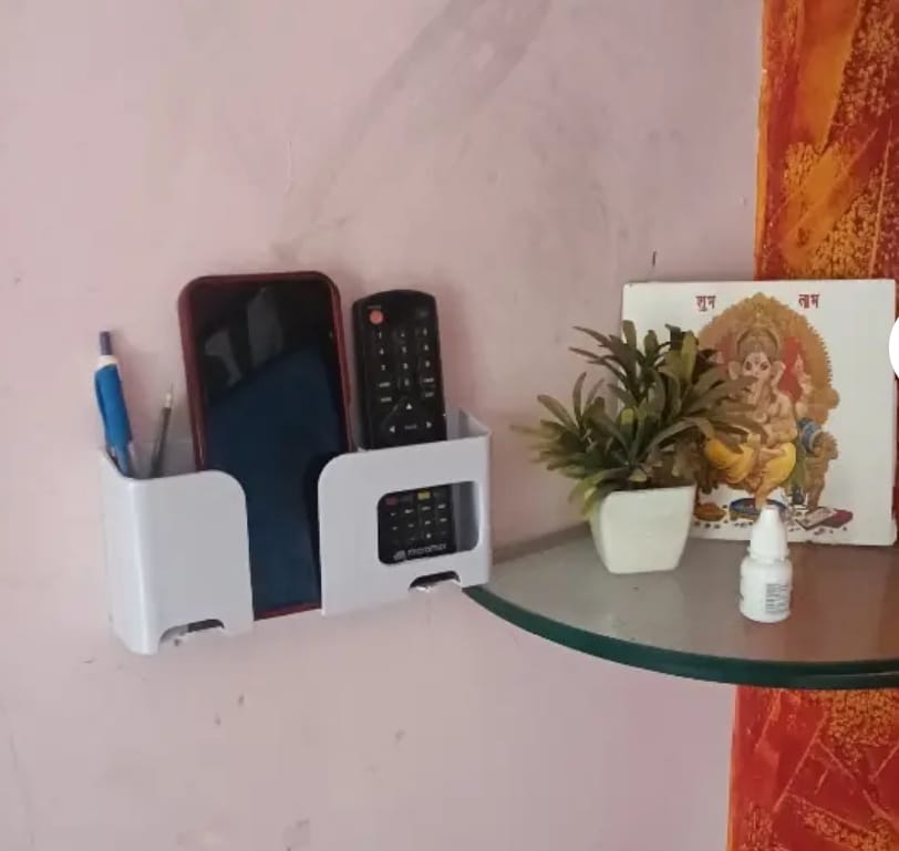 Mobile Holder |  |Multi-Purpose Phone Stand for Charging |  Smart Stand Gadget (White)